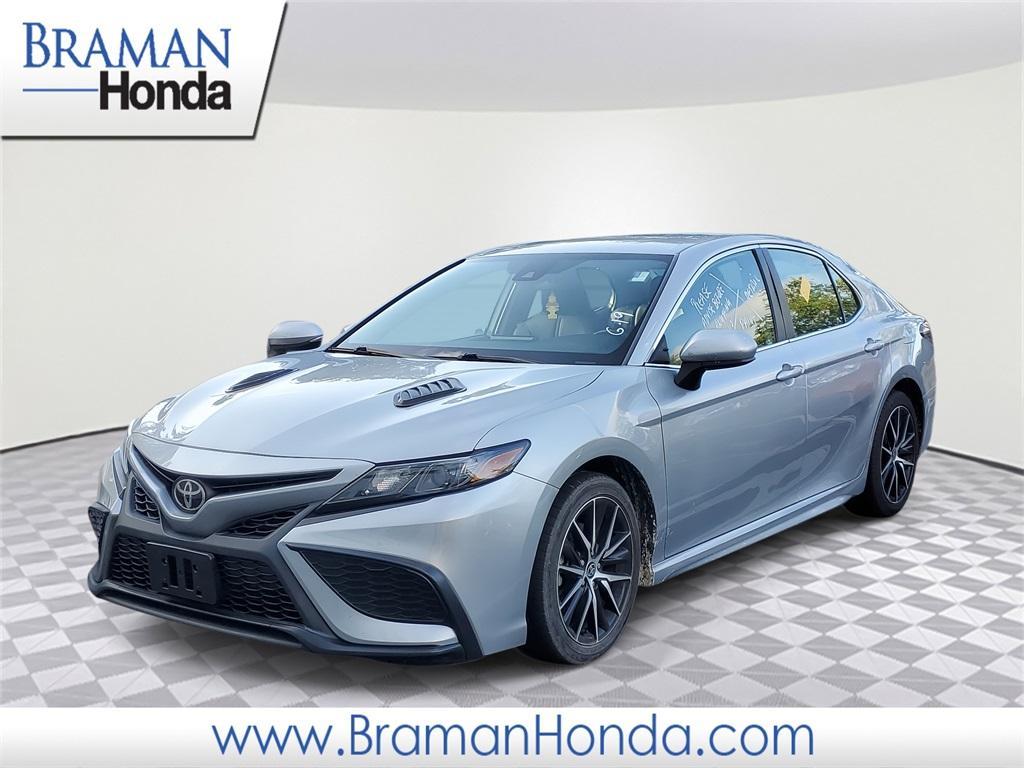 used 2021 Toyota Camry car, priced at $19,974