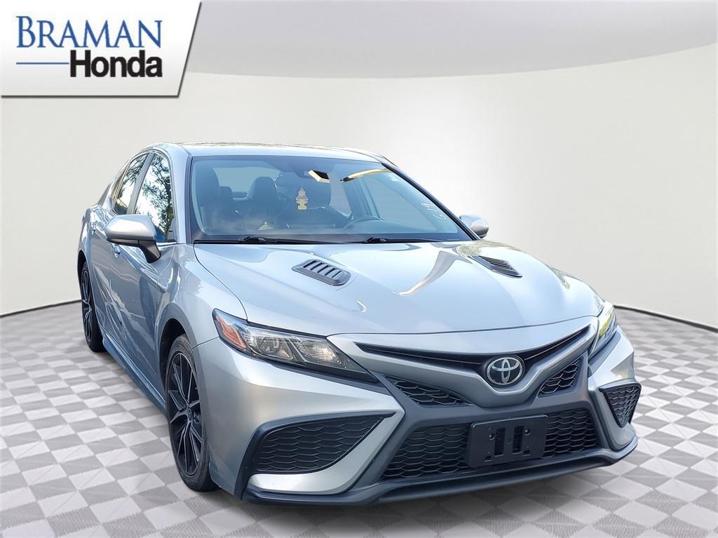 used 2021 Toyota Camry car, priced at $19,974