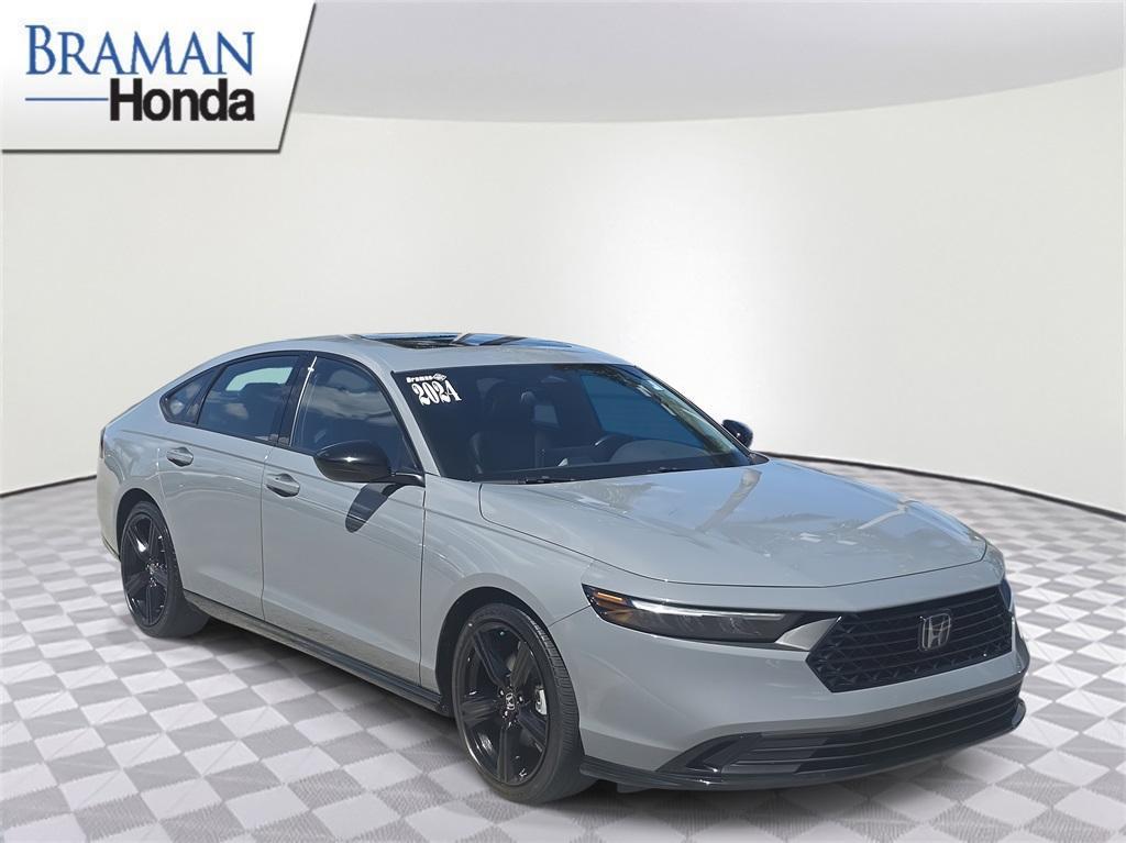 used 2024 Honda Accord Hybrid car, priced at $29,569