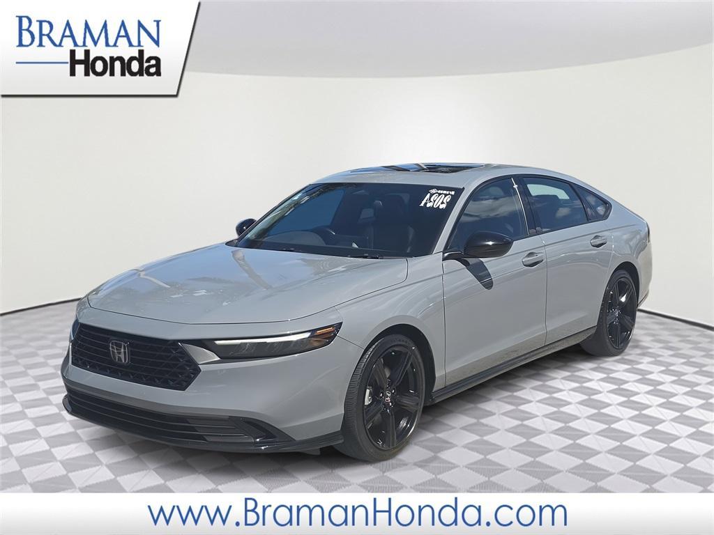 used 2024 Honda Accord Hybrid car, priced at $29,569