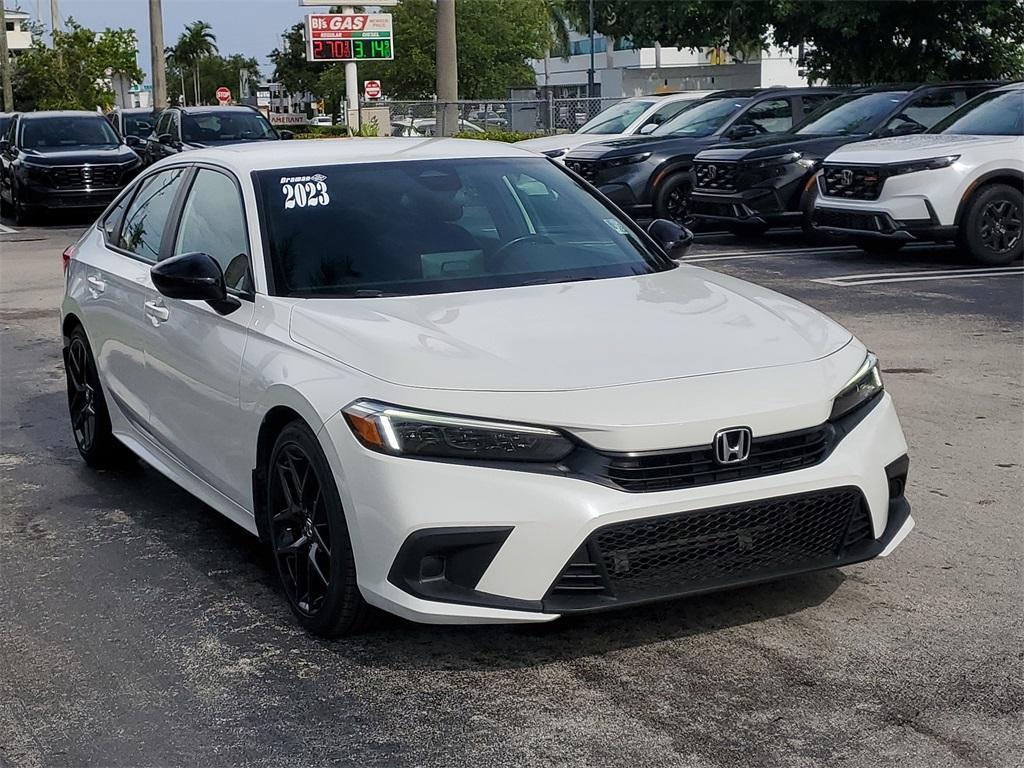 used 2023 Honda Civic car, priced at $24,998