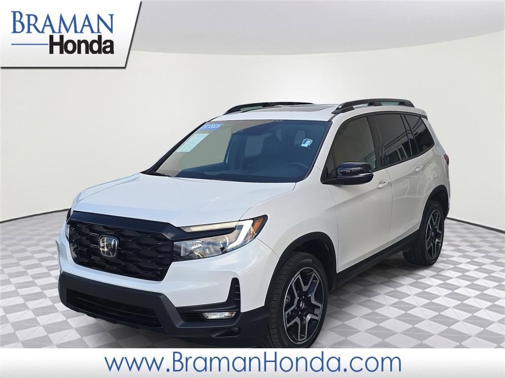 used 2023 Honda Passport car, priced at $33,800