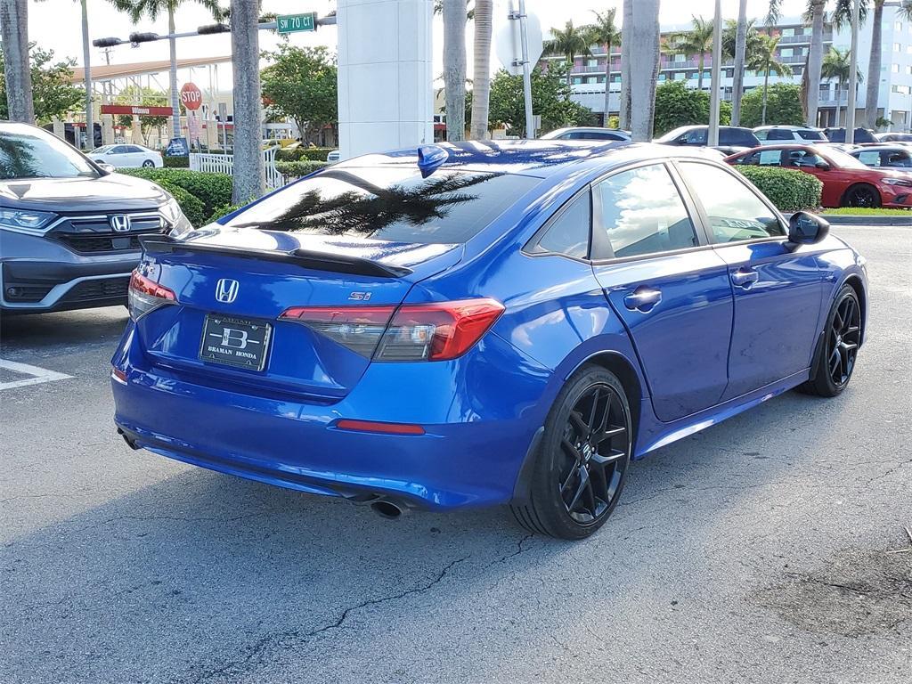 used 2022 Honda Civic Si car, priced at $28,357