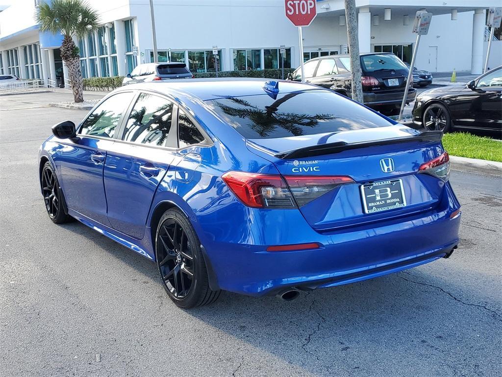used 2022 Honda Civic Si car, priced at $28,357