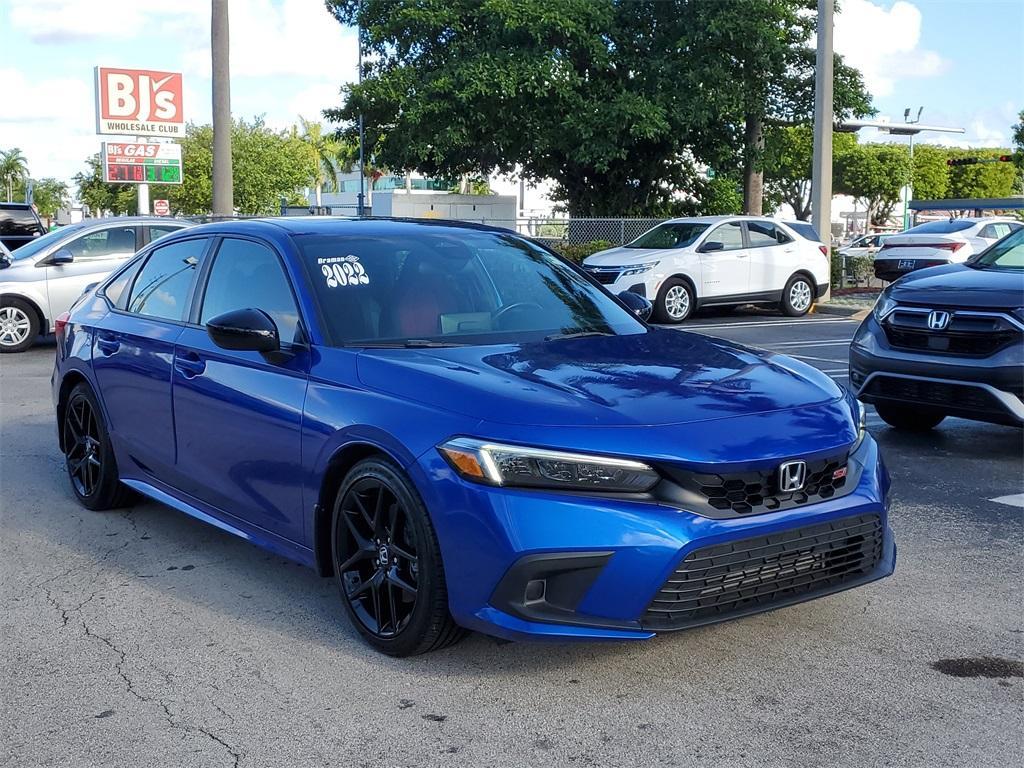 used 2022 Honda Civic Si car, priced at $28,357