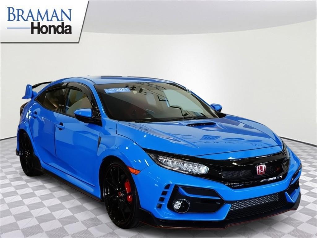 used 2021 Honda Civic Type R car, priced at $38,373