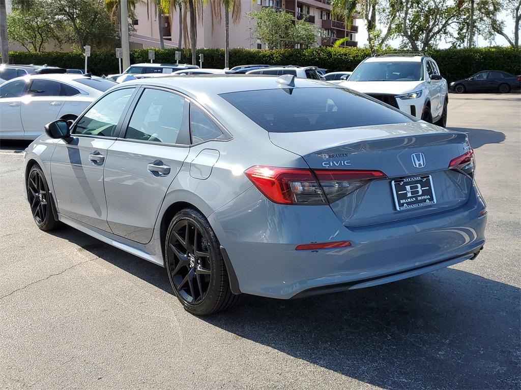 used 2024 Honda Civic car, priced at $26,896