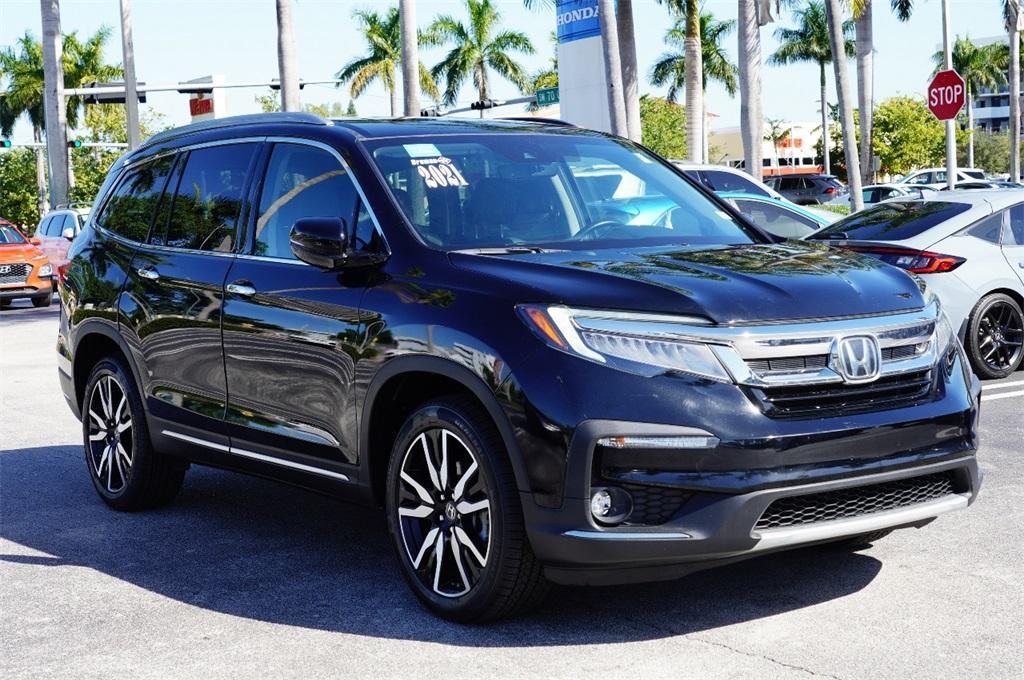 used 2021 Honda Pilot car, priced at $26,923