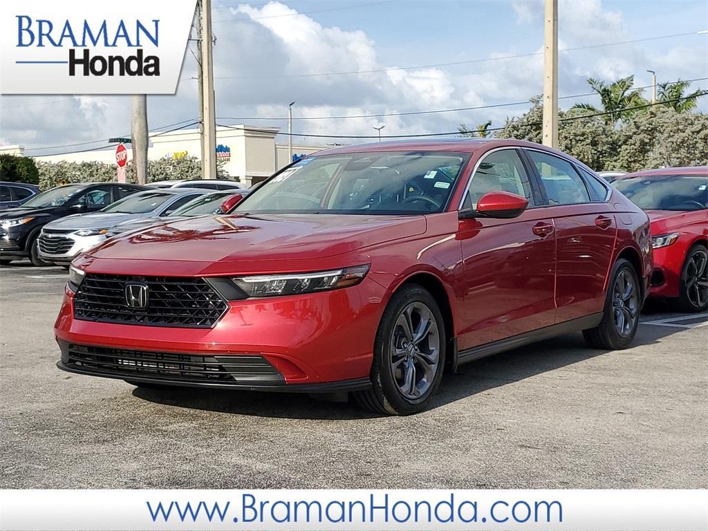 used 2024 Honda Accord car, priced at $27,512