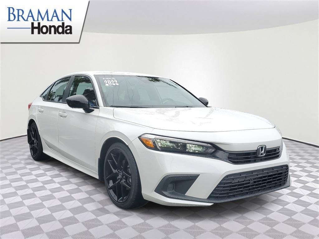 used 2022 Honda Civic car, priced at $23,938