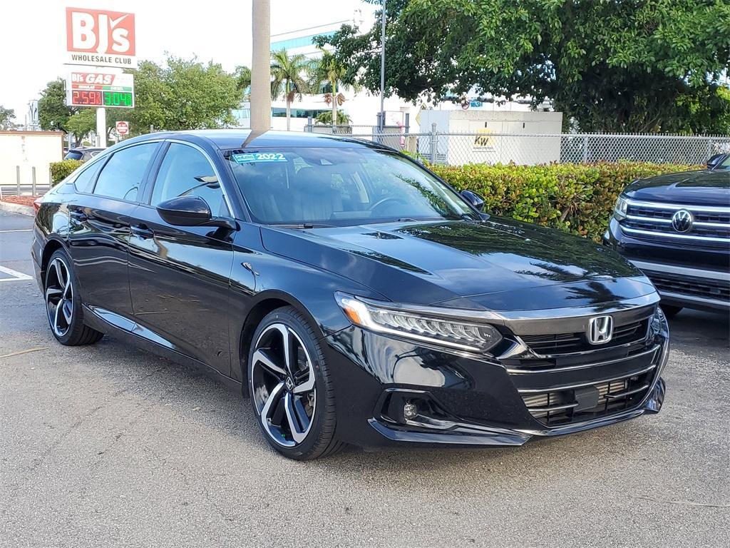 used 2022 Honda Accord car, priced at $27,995