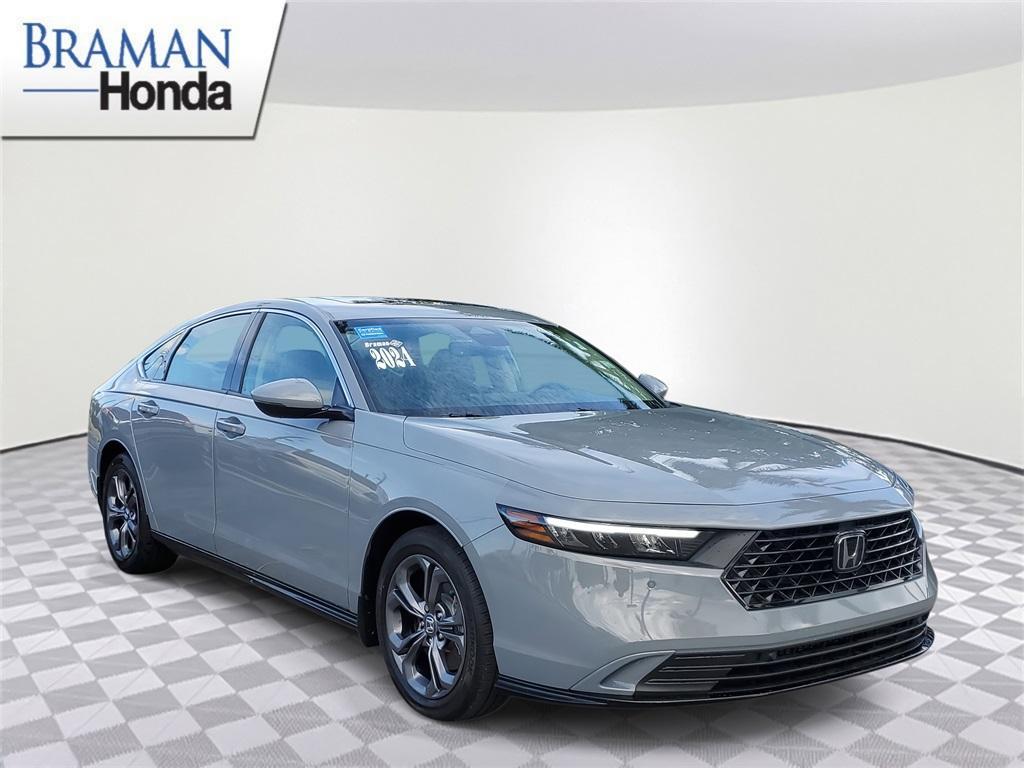 used 2024 Honda Accord Hybrid car, priced at $32,974