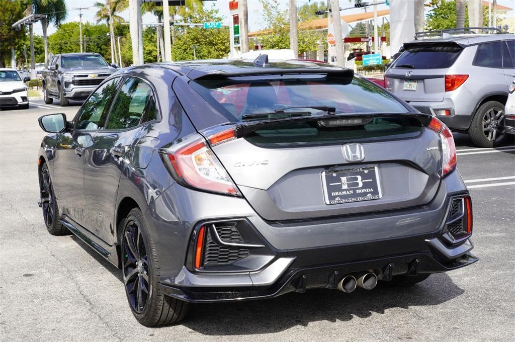 used 2021 Honda Civic car, priced at $23,840