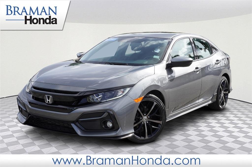 used 2021 Honda Civic car, priced at $24,324