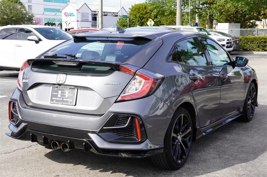 used 2021 Honda Civic car, priced at $23,840