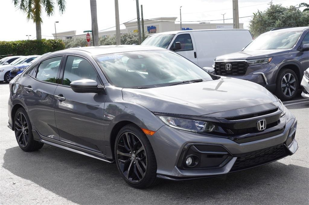 used 2021 Honda Civic car, priced at $23,840