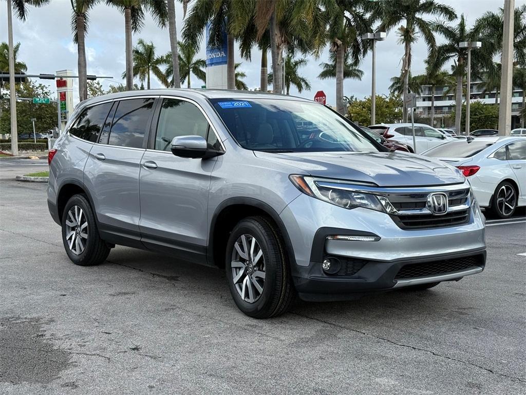 used 2021 Honda Pilot car, priced at $26,976