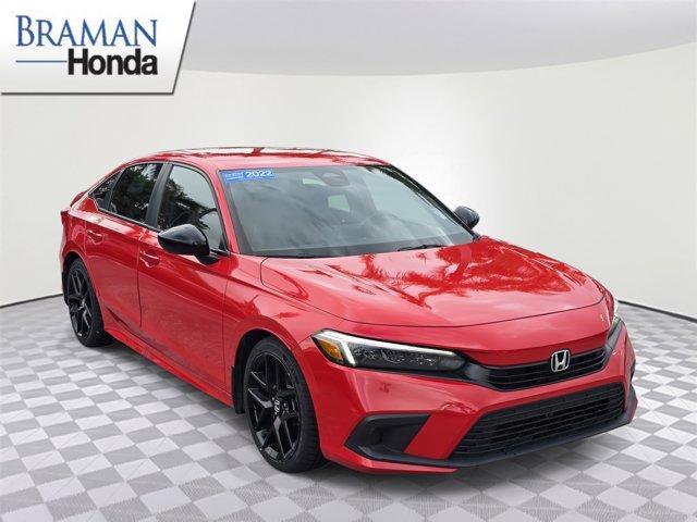 used 2022 Honda Civic car, priced at $22,421