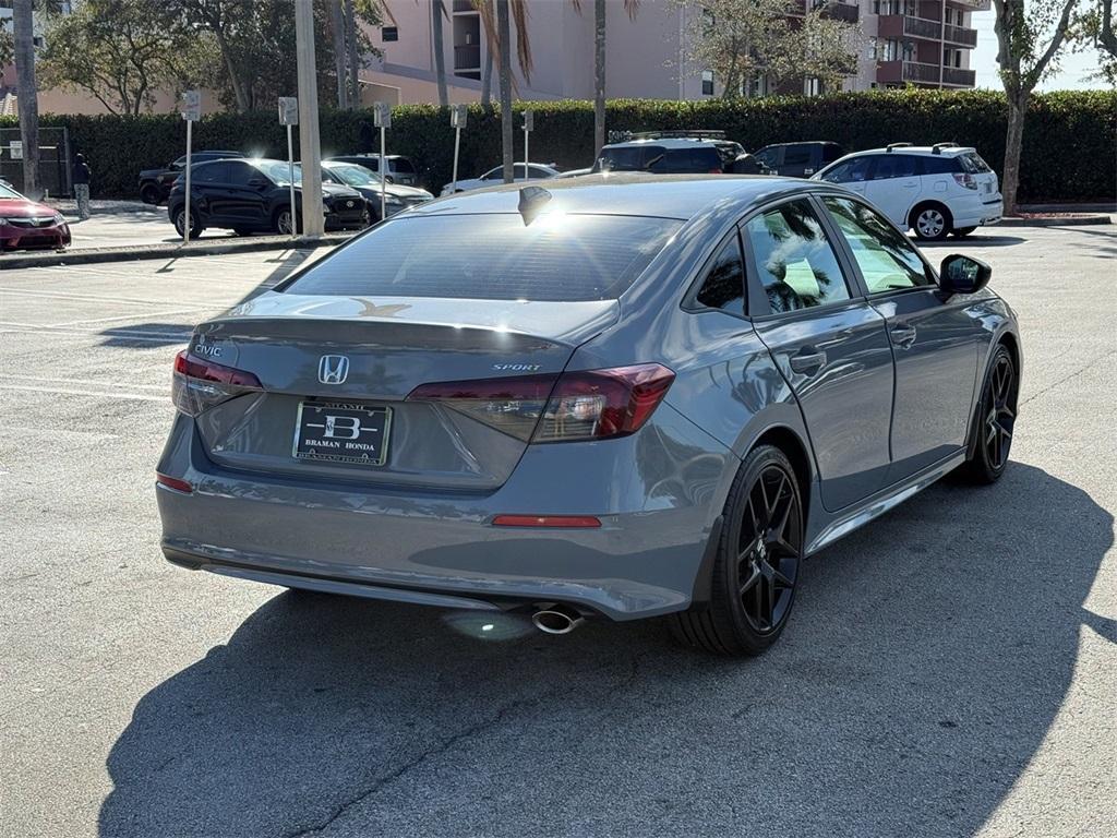 used 2025 Honda Civic car, priced at $27,996