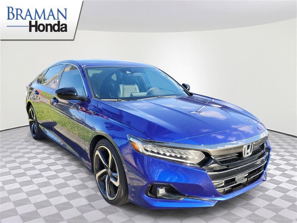 used 2022 Honda Accord car, priced at $27,510