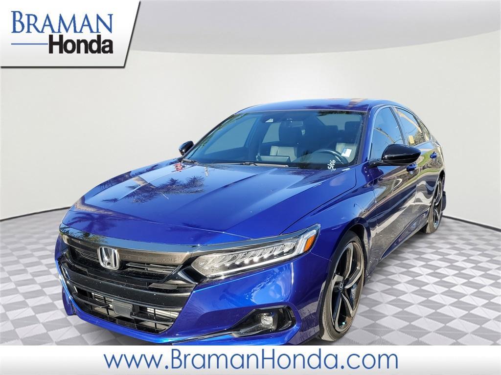 used 2022 Honda Accord car, priced at $27,510