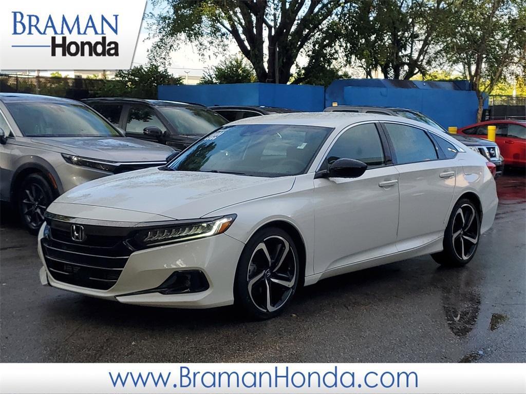 used 2022 Honda Accord car, priced at $25,956