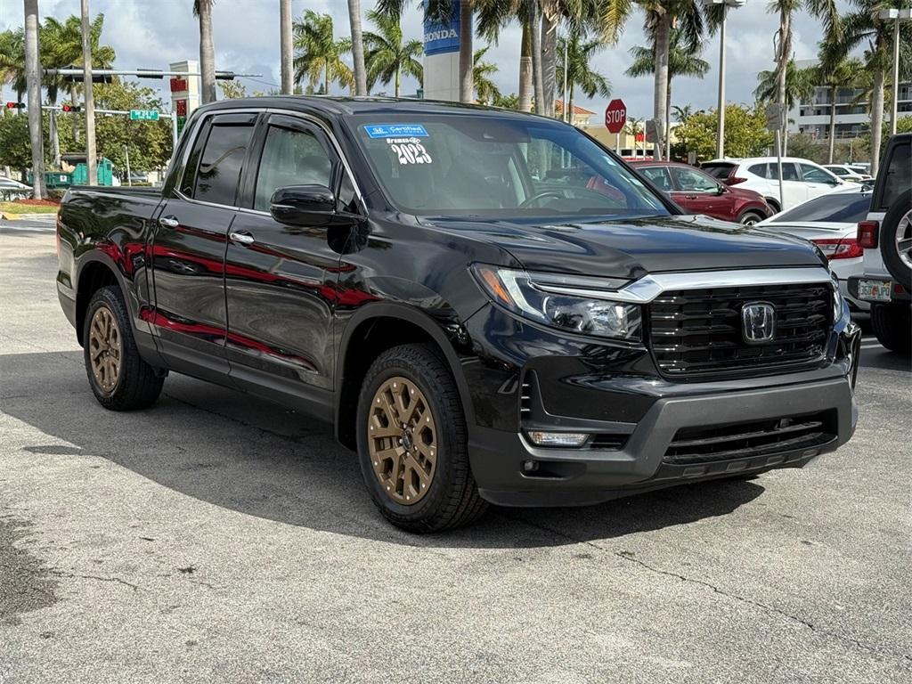 used 2023 Honda Ridgeline car, priced at $35,872