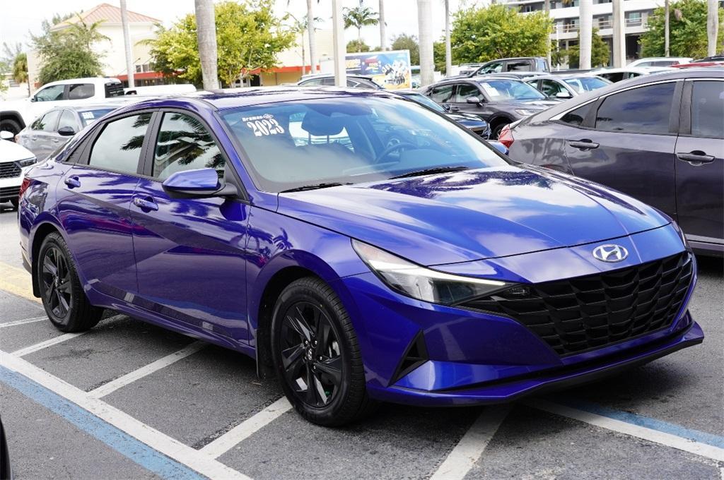 used 2023 Hyundai Elantra car, priced at $20,557