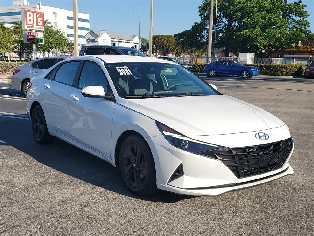 used 2021 Hyundai Elantra car, priced at $17,876
