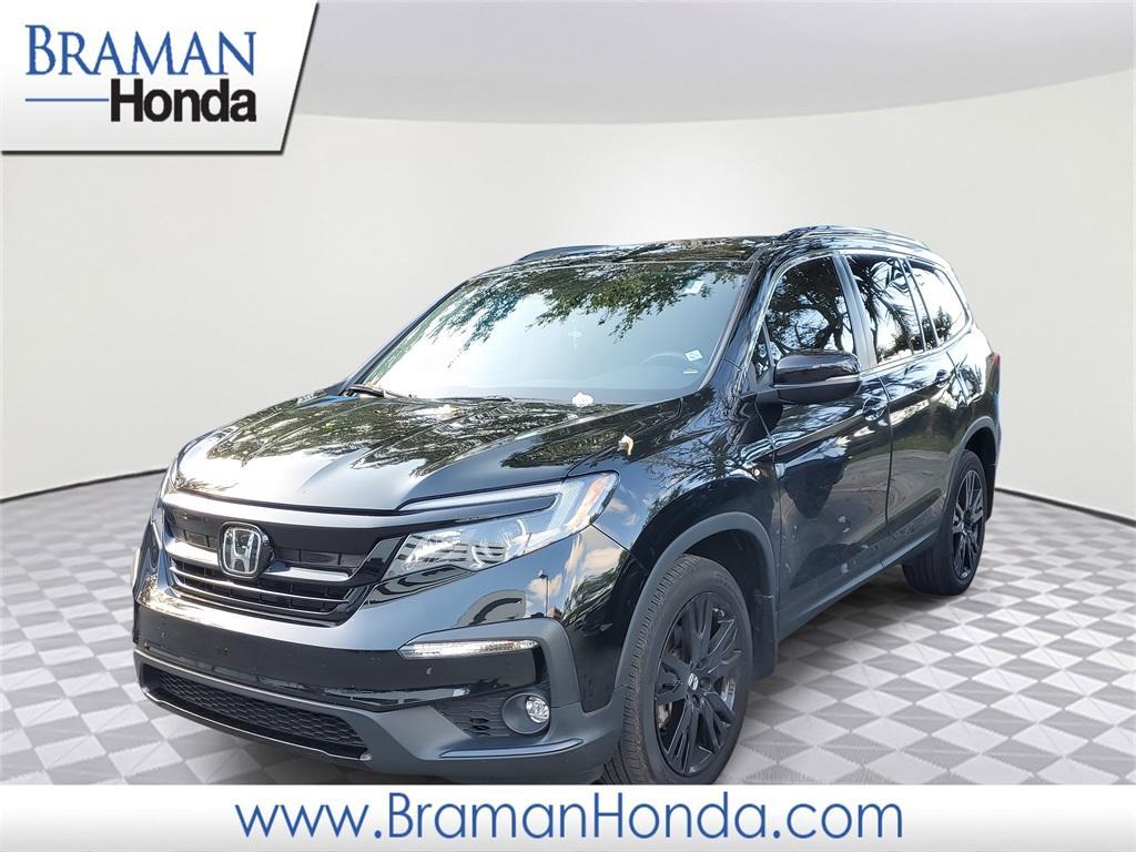 used 2022 Honda Pilot car, priced at $34,976