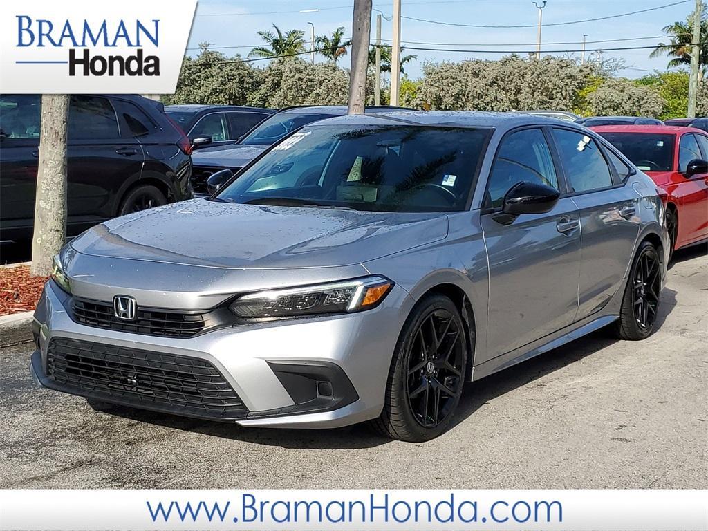 used 2022 Honda Civic car, priced at $23,755
