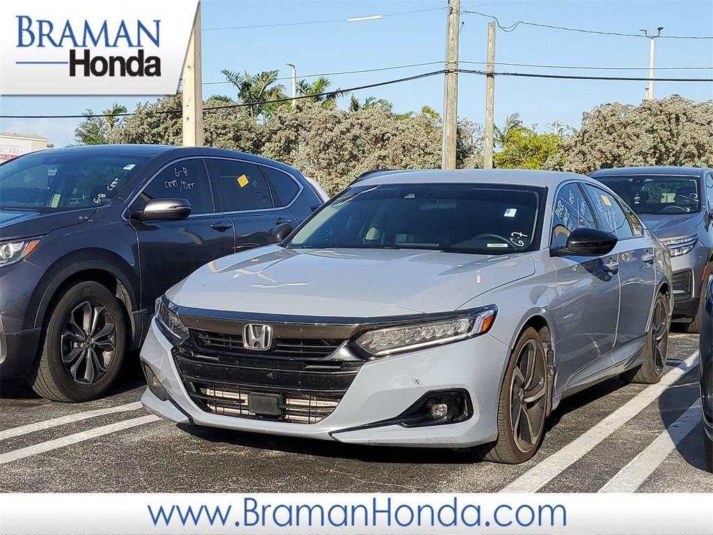 used 2022 Honda Accord car, priced at $24,955