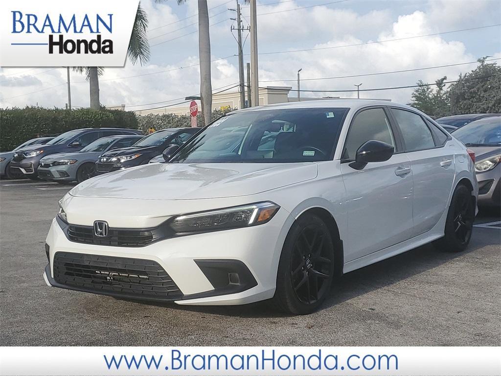 used 2022 Honda Civic car, priced at $22,393