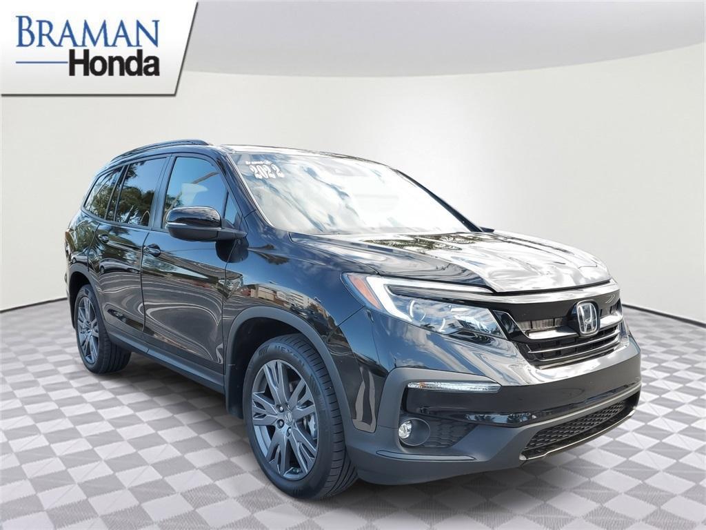 used 2022 Honda Pilot car, priced at $26,955