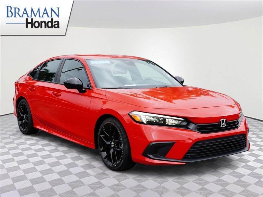 used 2022 Honda Civic car, priced at $23,545