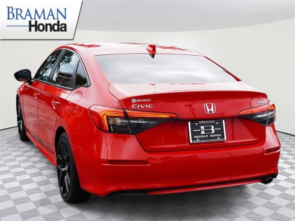 used 2022 Honda Civic car, priced at $23,545