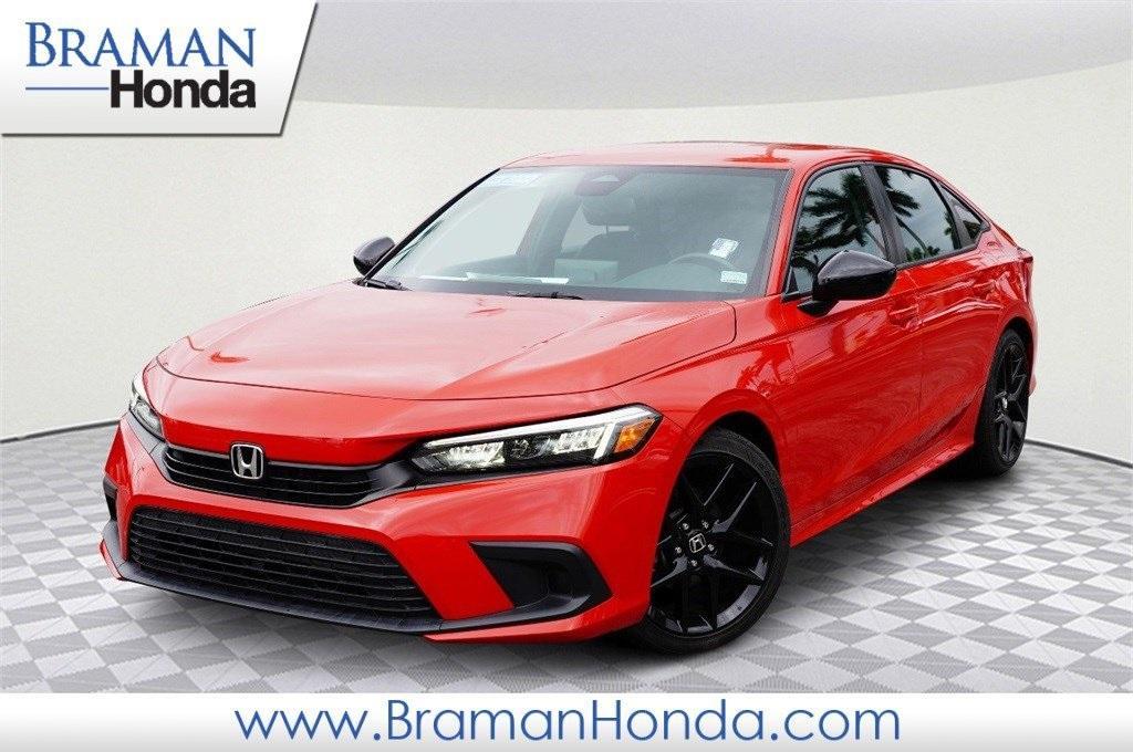 used 2022 Honda Civic car, priced at $23,545