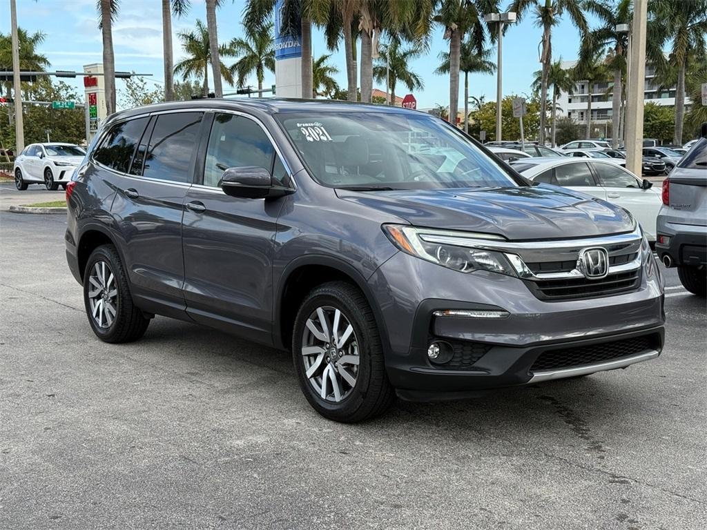 used 2021 Honda Pilot car, priced at $23,832