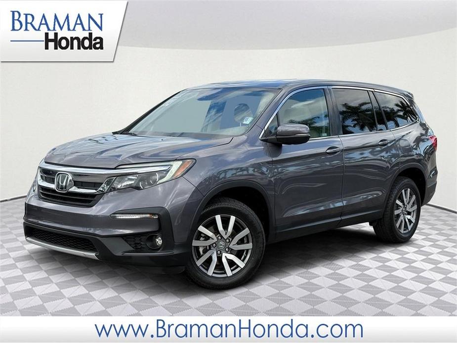 used 2021 Honda Pilot car, priced at $23,832