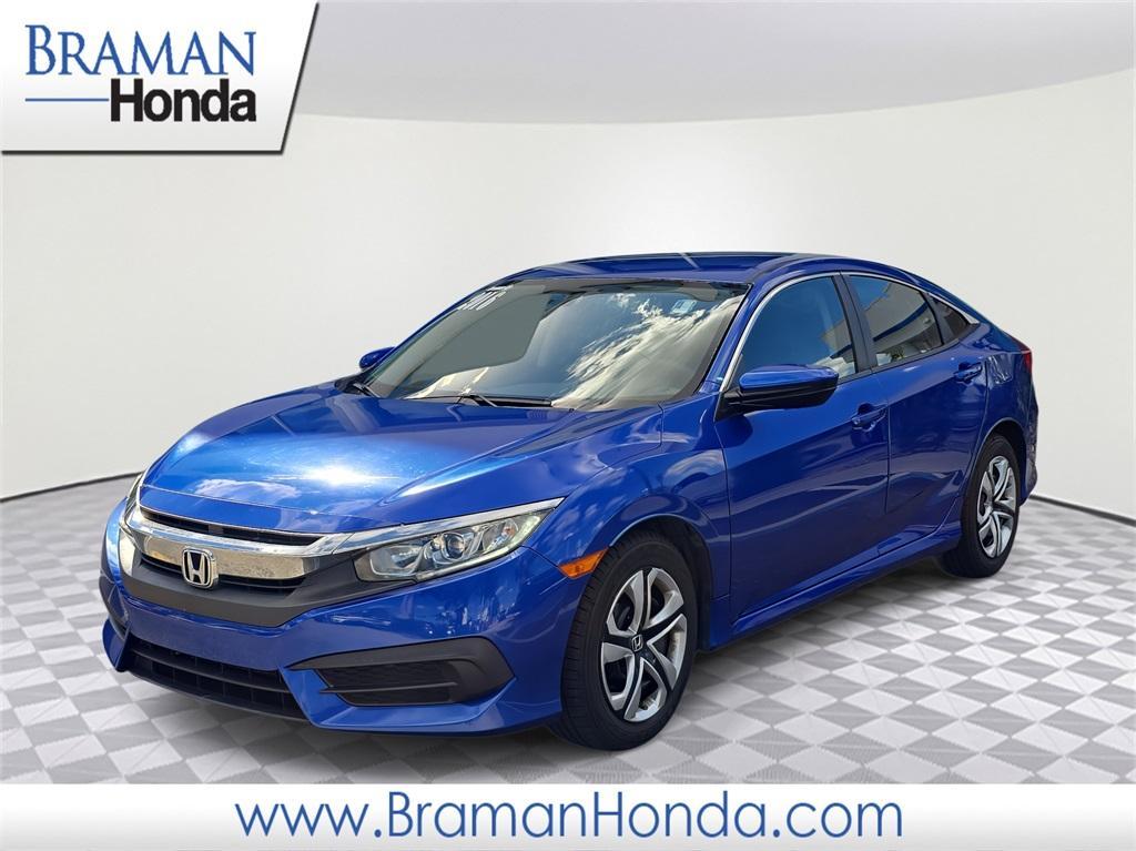 used 2016 Honda Civic car, priced at $12,689