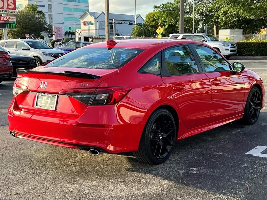 used 2022 Honda Civic Si car, priced at $27,938