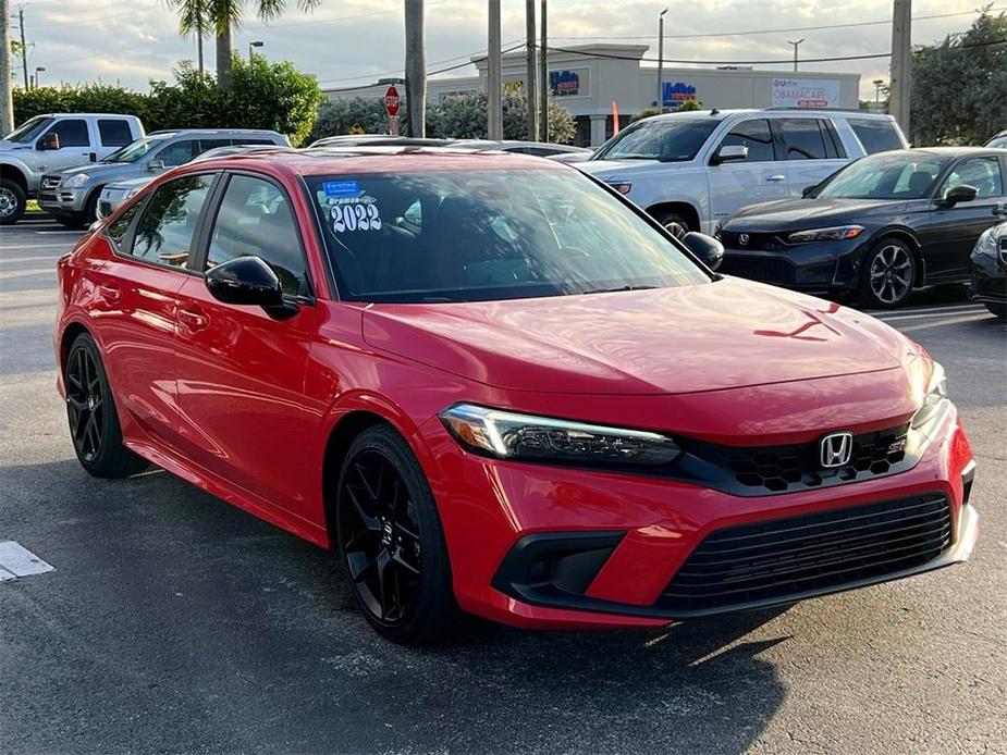 used 2022 Honda Civic Si car, priced at $27,938