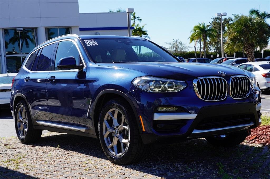 used 2020 BMW X3 car, priced at $24,603