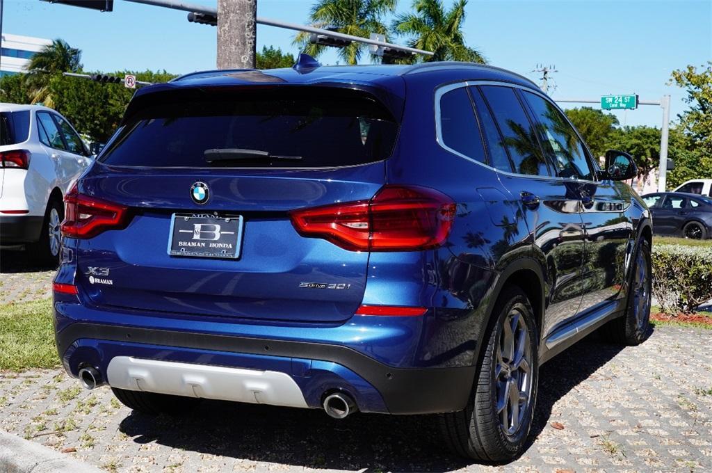 used 2020 BMW X3 car, priced at $24,603