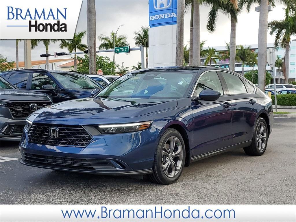 used 2024 Honda Accord car, priced at $25,701