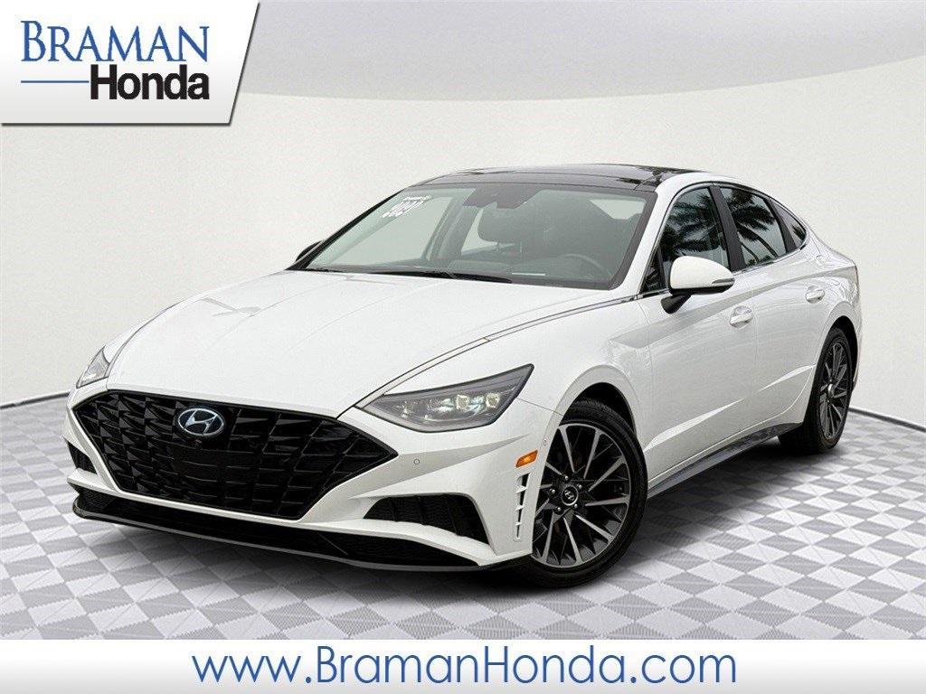 used 2020 Hyundai Sonata car, priced at $18,858