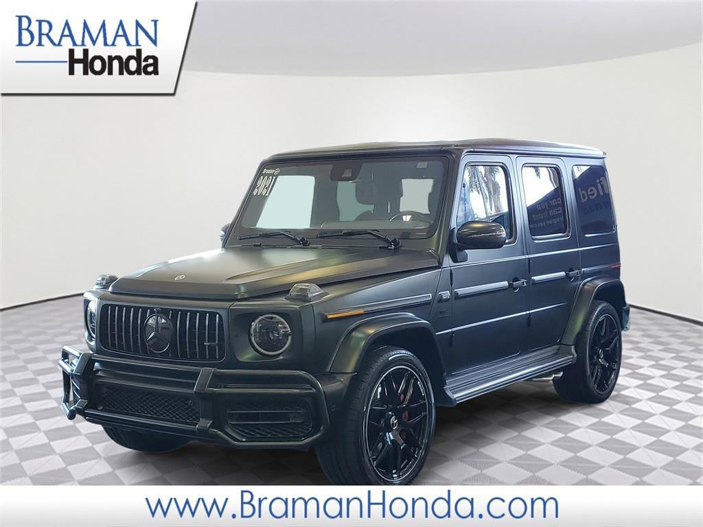 used 2021 Mercedes-Benz AMG G 63 car, priced at $153,976