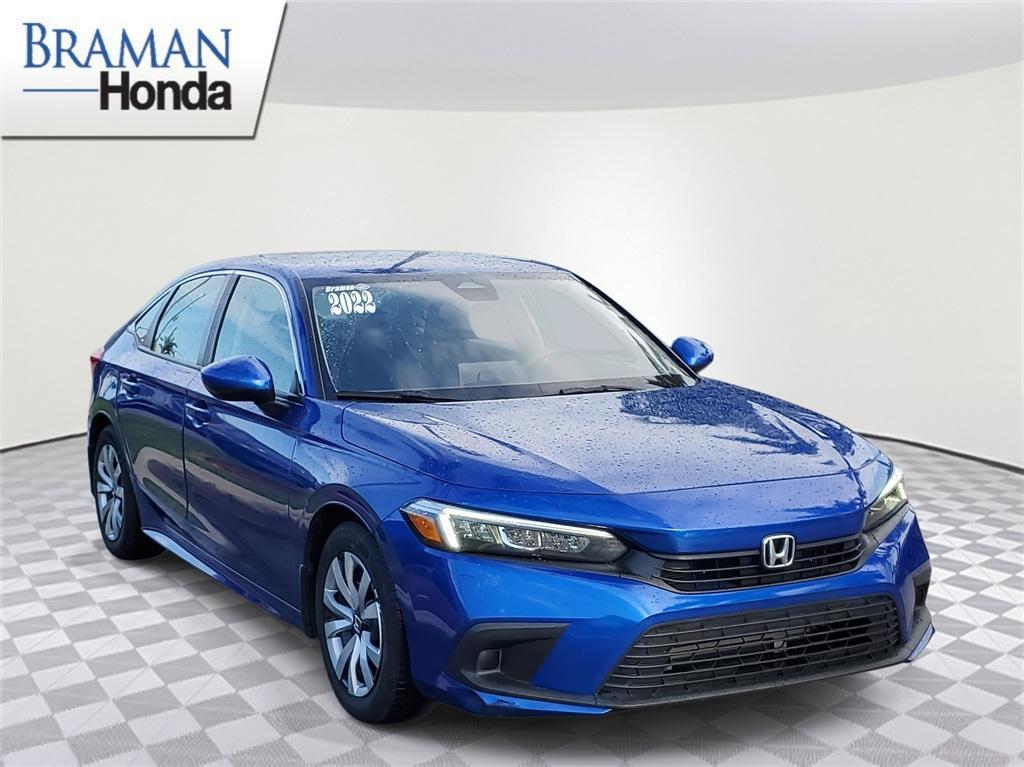 used 2022 Honda Civic car, priced at $19,876