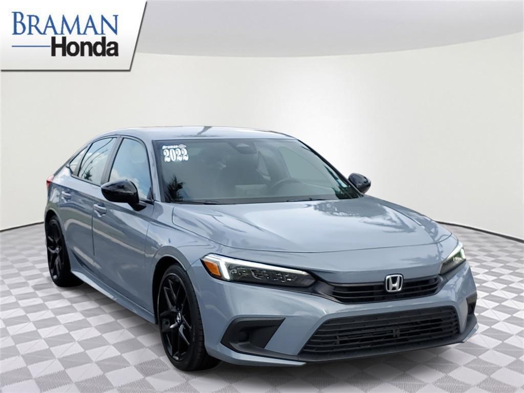 used 2022 Honda Civic car, priced at $25,399