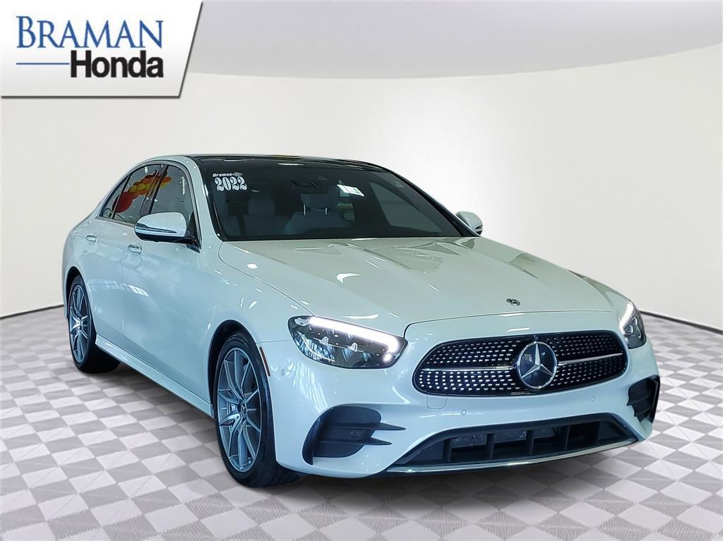 used 2022 Mercedes-Benz E-Class car, priced at $46,792